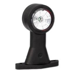 Lampa gabarit cu brat drept, 130mm, LED, alb-rosie, 12-36V, FT-009-B Fristom