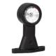 Lampa gabarit cu brat drept, 130mm, LED, alb-rosie, 12-36V, FT-009-B Fristom