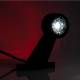 Lampa gabarit cu brat oblic 45°, 130mm, LED, alb-rosie, 12-36V, FT-009-C Fristom
