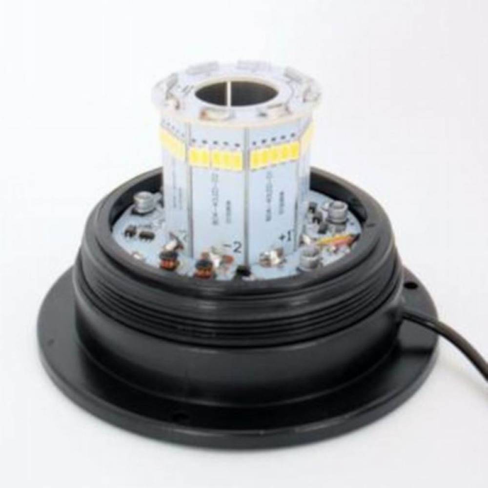 Girofar 12/24V, h90, 40 LED-uri, prindere cu magnet, MICRO L0009-ALR