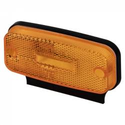 Lampa gabarit 114x55, LED, galbena, cu suport, 12-24V, L1865 TruckLed