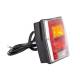 Lampa spate 99.6x93, 4 functii, iluminare numar, LED Neon, FT-122T Fristom Lampa spate 99.6x93, 4 functii, iluminare numar, LED Neon, FT-122T Fristom