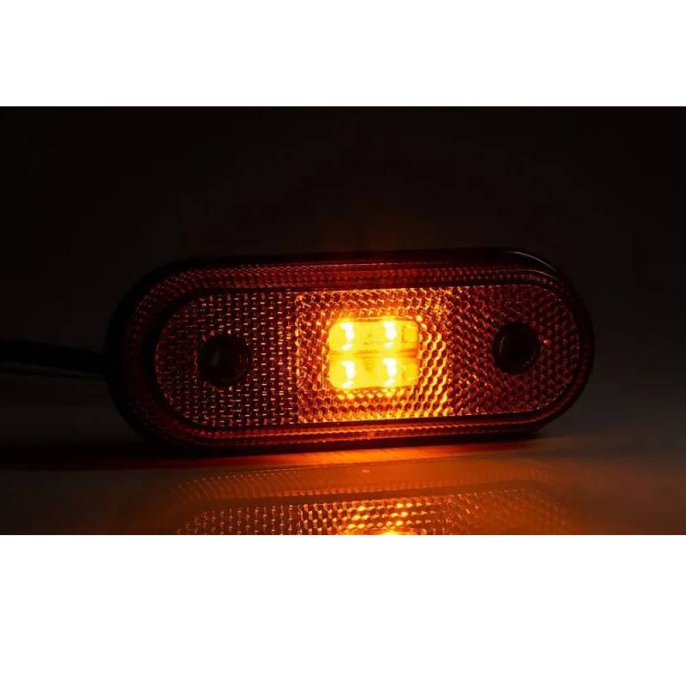 Lampa gabarit 118x46, LED, galbena, 12-36V, FT-020-Z Fristom Lampa gabarit 118x46, LED, galbena, 12-36V, FT-020-Z Fristom