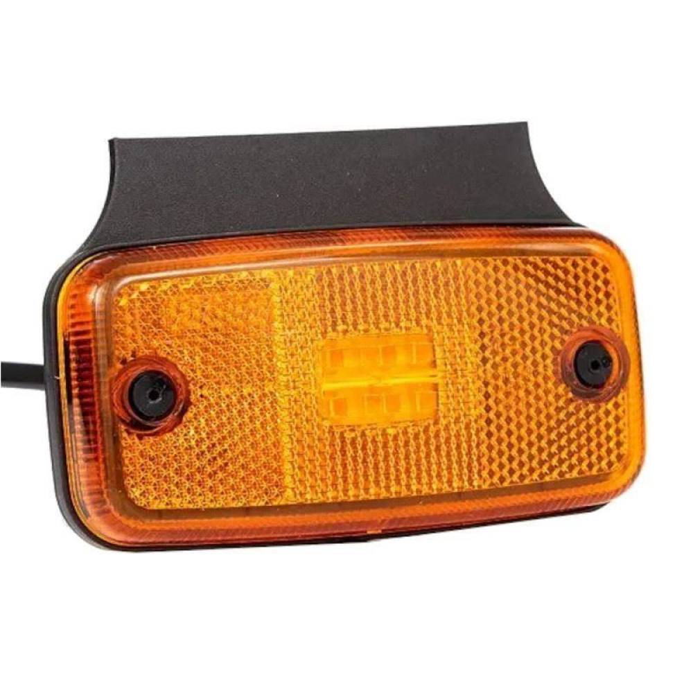 Lampa gabarit 110x54, LED, galbena, cu suport, 12-36V, FT-019Z+K Fristom