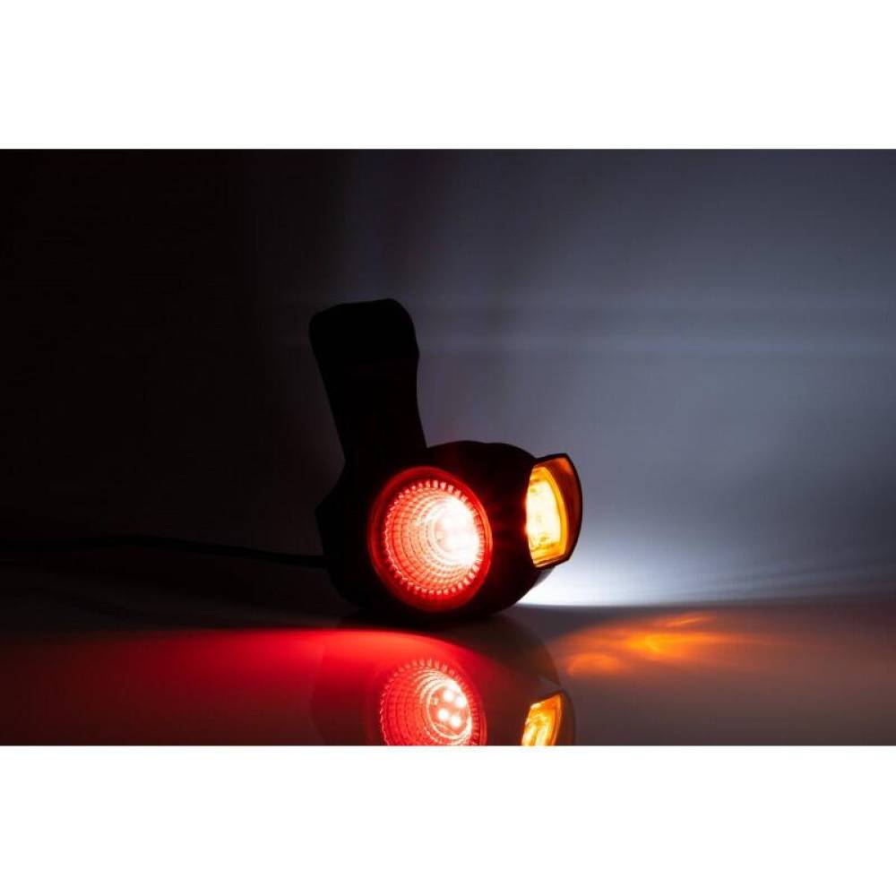 Lampa gabarit cu brat 113mm, LED, 3 functii, prindere laterala, dreapta, FT-140 W P Fristom