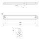 Lampa suplimentara frana, 225mm, 12 LED-uri, 12/24V, FT-190 LED Fristom
