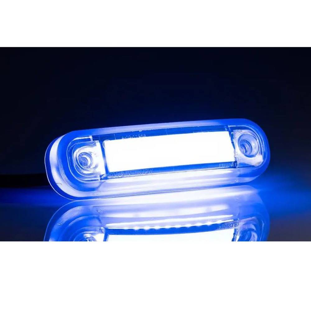 Lampa gabarit 110x30.5, LED, albastra, 12-36V, FT-045N Fristom Lampa gabarit 110x30.5, LED, albastra, 12-36V, FT-045N Fristom