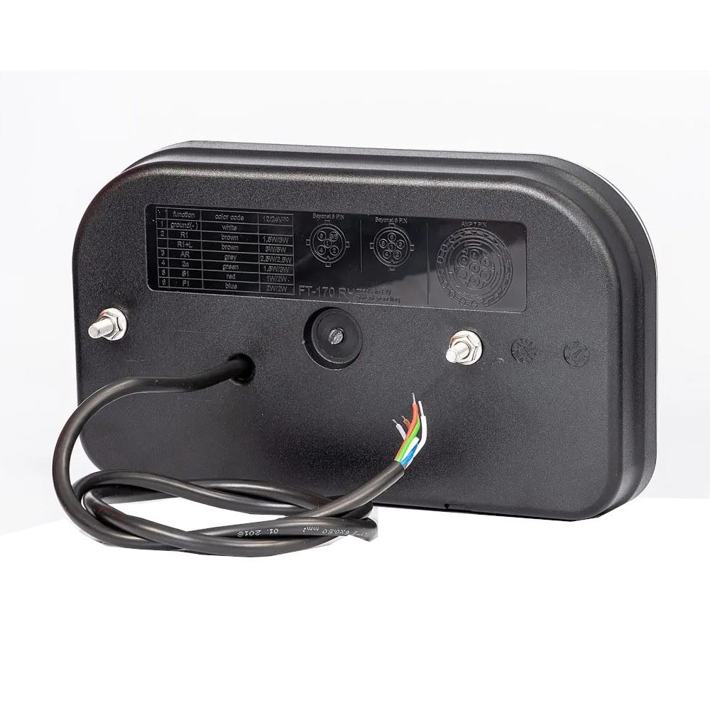 Lampa spate 240x140, 5 functii, cu ceata, LED, stanga, FT-170-L NT SPKPM Fristom Lampa spate 240x140, 5 functii, cu ceata, LED, stanga, FT-170-L NT SPKPM Fristom