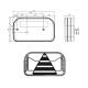 Lampa spate 240x140, 5 functii, cu ceata, LED, stanga, FT-170-L NT SPKPM Fristom Lampa spate 240x140, 5 functii, cu ceata, LED, stanga, FT-170-L NT SPKPM Fristom