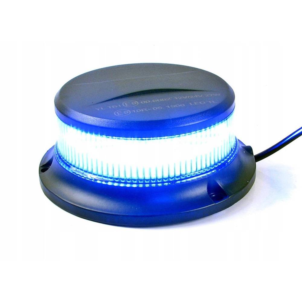 Girofar 12/24V, h46, 18 LED-uri, albastru, prindere cu magnet, Pico LED Mag ALR0056 TruckLed
