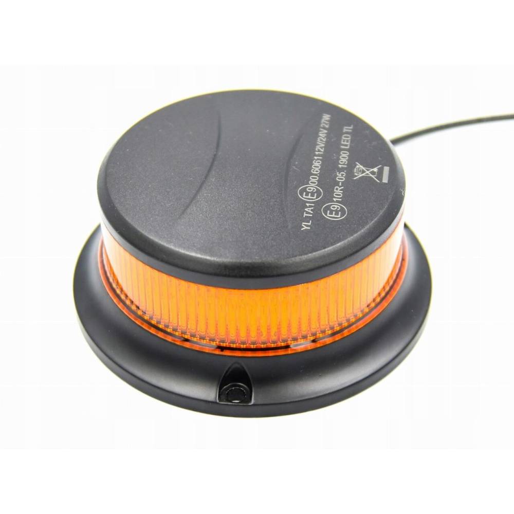 Girofar 12/24V, h46, 18 LED-uri, galben, prindere cu magnet, PICO ALR0054 TruckLed