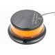 Girofar 12/24V, h46, 18 LED-uri, galben, prindere cu magnet, PICO ALR0054 TruckLed