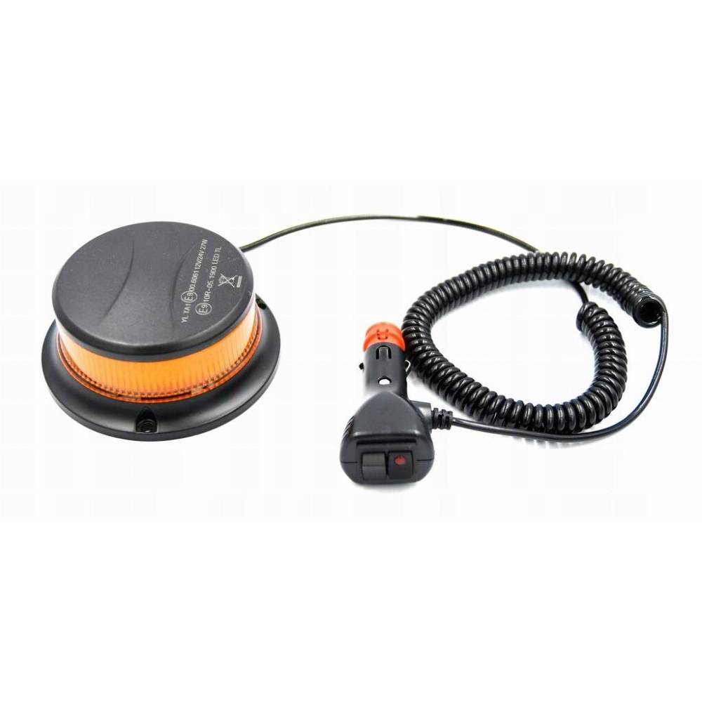 Girofar 12/24V, h46, 18 LED-uri, galben, prindere cu magnet, PICO ALR0054 TruckLed