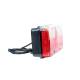 Lampa stop 400x153, 6 functii, dreapta, bec, Kingpoint FT-500-25 Fristom