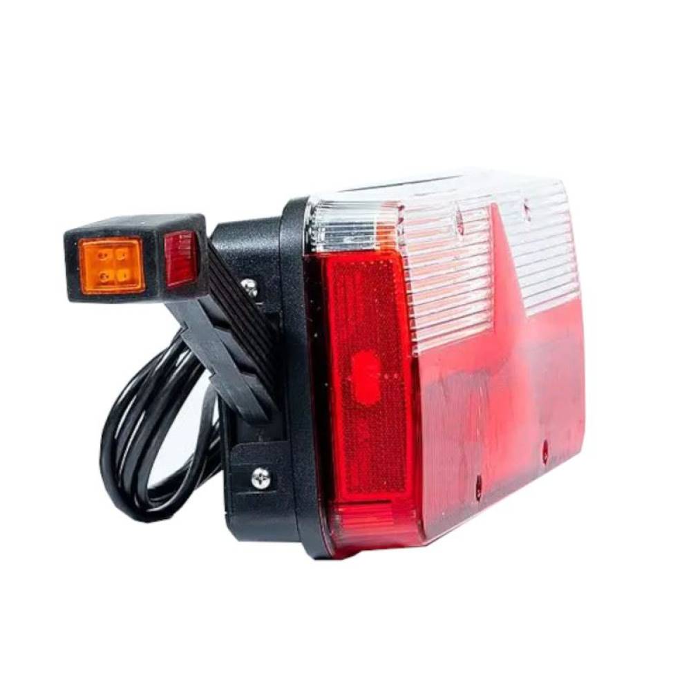 Lampa stop 400x153, cu Led, 6 functii, stanga, Kingpoint FT-500-135LED cu lampa FT-145 incorporata Fristom Lampa stop 400x153, cu Led, 6 functii, stanga, Kingpoint FT-500-135LED cu lampa FT-145 incorporata Fristom