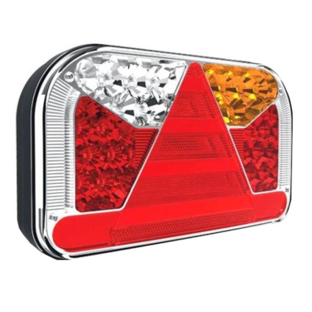 Lampa spate 240x140, 6 functii, iluminare numar, LED, dreapta, FT-170-P TB SPKCOF Fristom