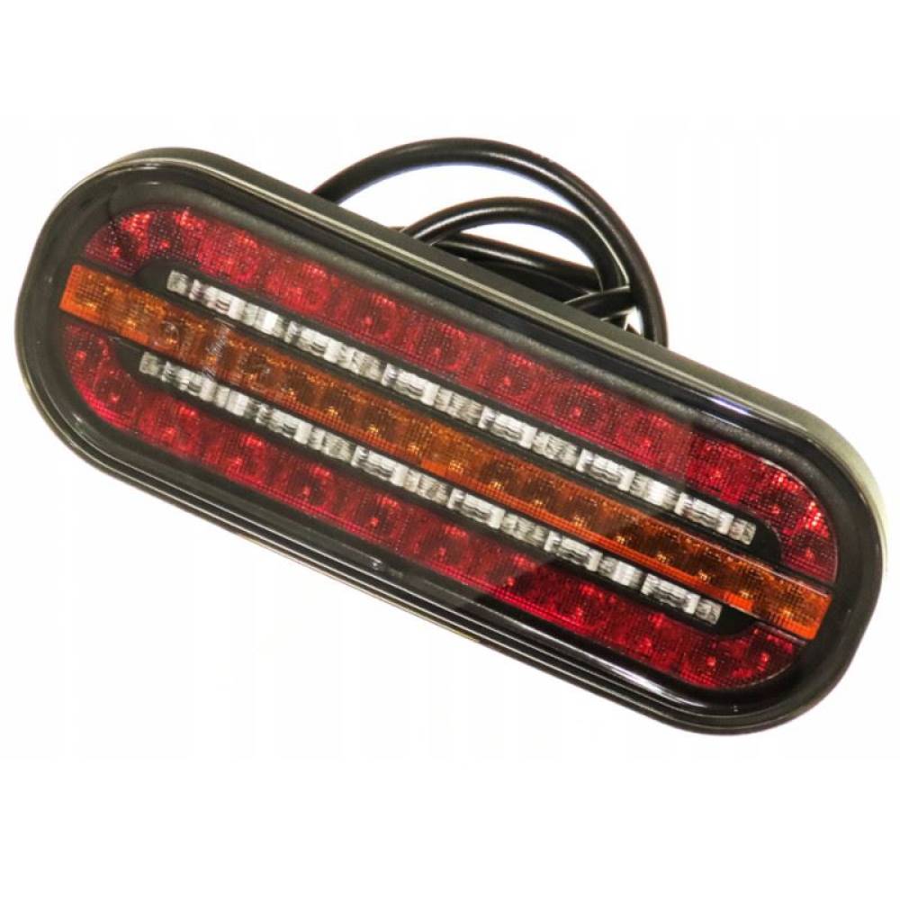 Lampa spate 185x75, 3 functii, LED, semnalizare dinamica, FT-320-LED Fristom Lampa spate 185x75, 3 functii, LED, semnalizare dinamica, FT-320-LED Fristom