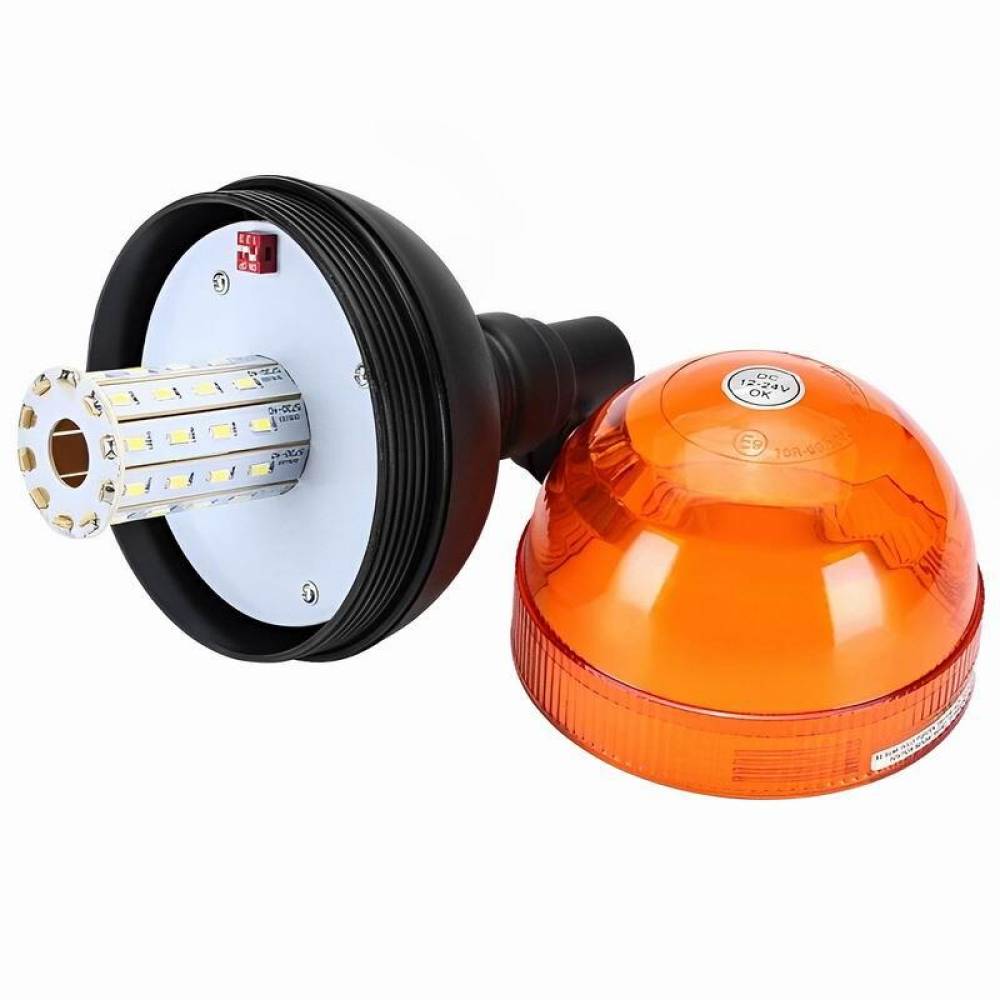Girofar 12/24V, h210, 40 LED-uri, prindere pe tija flexi, CA6054C 247Lighting
