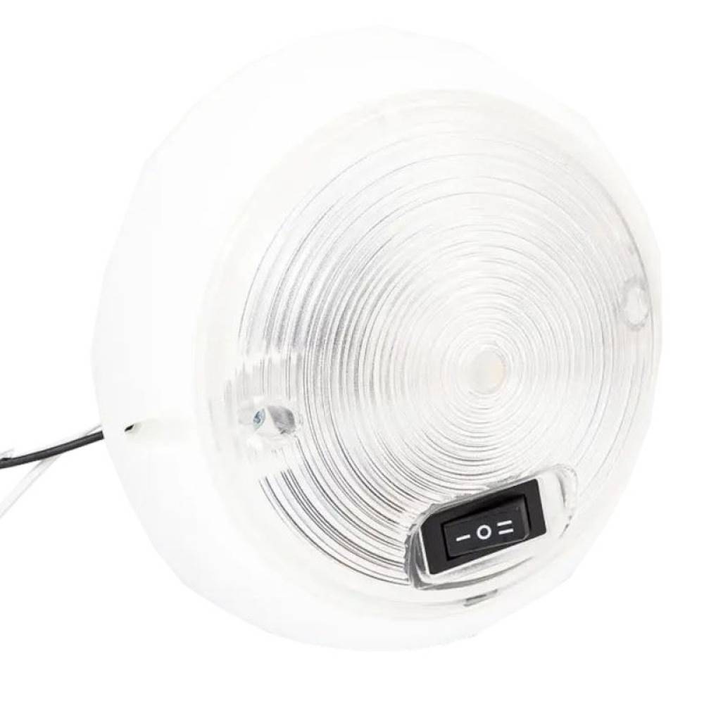 Lampa interior plafon fi143 cu LED, cu intrerupator, cu 2 faze FT-160 BW Fristom
