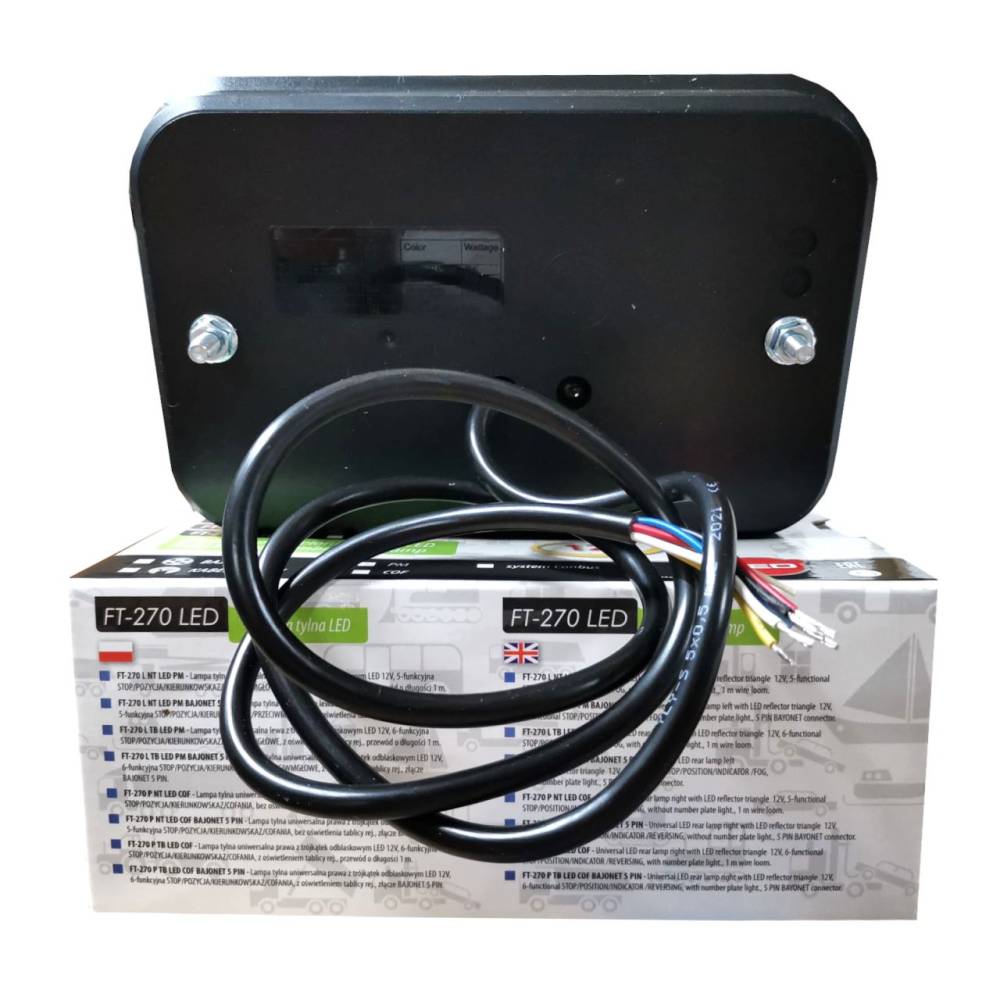 Lampa spate 200x130, LED, 5 functii, cu ceata, FT-270 L NT PM Fristom
