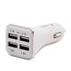 Incarcator auto 4xUSB 12V/24V, 2x1A+2x2.1A QUATRO Carco 42613