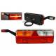 Lampa stop 400x153, 6 functii cu bec, dreapta, cu gabarit cu led, Kingpoint FT-500-235 bec Fristom Lampa stop 400x153, 6 functii cu bec, dreapta, cu gabarit cu led, Kingpoint FT-500-235 bec Fristom