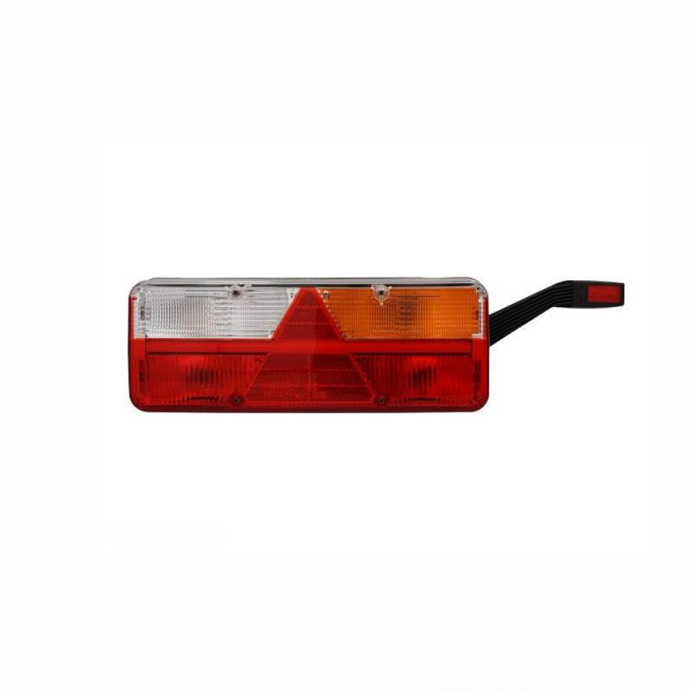Lampa stop 400x153, 6 functii cu bec, dreapta, cu gabarit cu led, Kingpoint FT-500-235 bec Fristom Lampa stop 400x153, 6 functii cu bec, dreapta, cu gabarit cu led, Kingpoint FT-500-235 bec Fristom