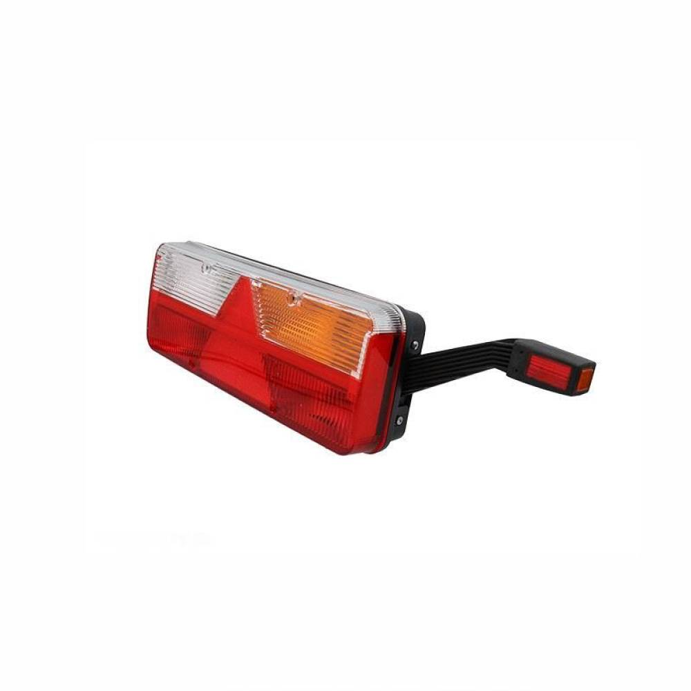 Lampa stop 400x153, 6 functii cu bec, dreapta, cu gabarit cu led, Kingpoint FT-500-235 bec Fristom Lampa stop 400x153, 6 functii cu bec, dreapta, cu gabarit cu led, Kingpoint FT-500-235 bec Fristom