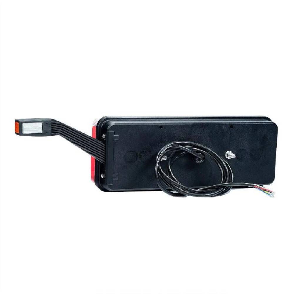 Lampa stop 400x153, 6 functii cu bec, dreapta, cu gabarit cu led, Kingpoint FT-500-235 bec Fristom Lampa stop 400x153, 6 functii cu bec, dreapta, cu gabarit cu led, Kingpoint FT-500-235 bec Fristom