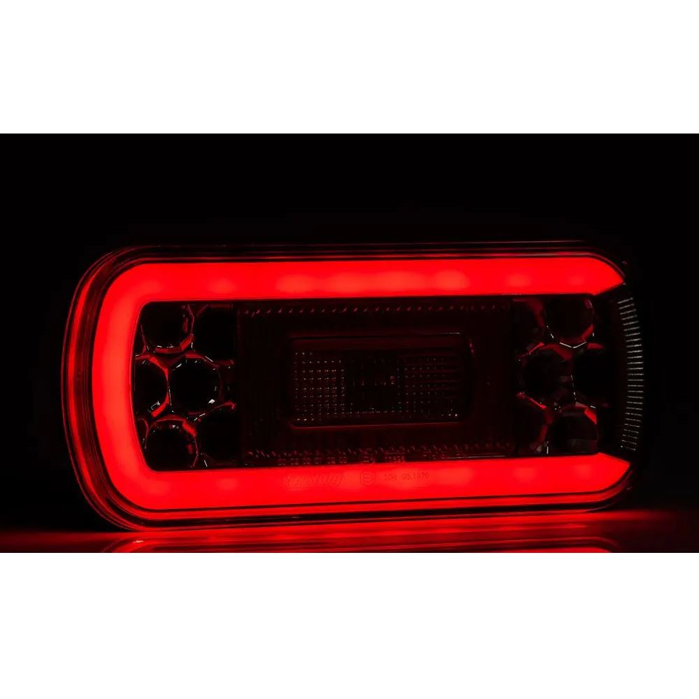 Lampa spate 220x100, 5 functii, cu mufa, LED, FT-130 NT PM Bajonet Led Fristom