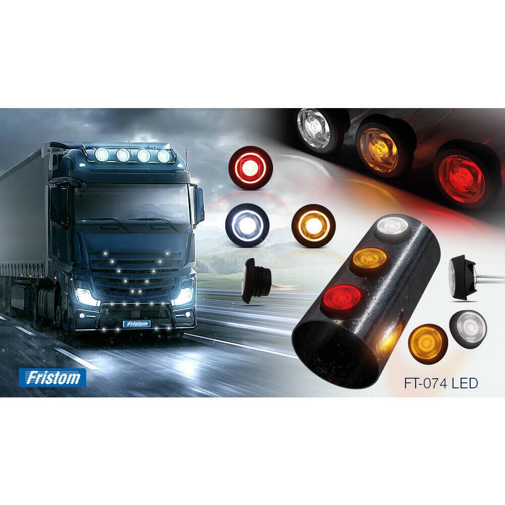 Lampa gabarit fi28, cu LED, incastrabila (fi19.6), galbena FT-074Z Fristom Lampa gabarit fi28, cu LED, incastrabila (fi19.6), galbena FT-074Z Fristom