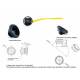 Lampa gabarit fi28, cu LED, incastrabila (fi19.6), galbena FT-074Z Fristom Lampa gabarit fi28, cu LED, incastrabila (fi19.6), galbena FT-074Z Fristom