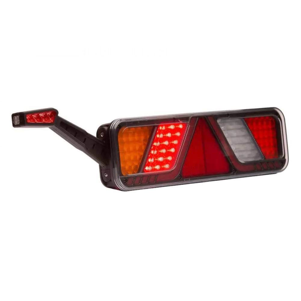 Lampa stop 450x138, 24V, LED, 6 functii, cu ceata, mers inapoi si triunghi
