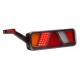 Lampa stop 450x138, 24V, LED, 6 functii, cu ceata, mers inapoi si triunghi