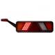 Lampa stop 450x138, 24V, LED, 6 functii, cu ceata, mers inapoi si triunghi