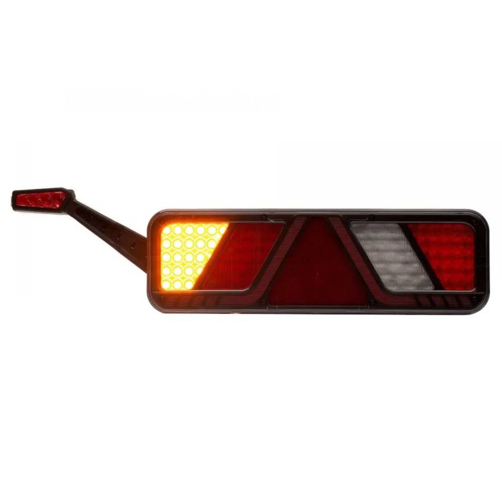 Lampa stop 450x138, 24V, LED, 6 functii, cu ceata, mers inapoi si triunghi