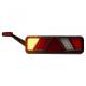 Lampa stop 450x138, 24V, LED, 6 functii, cu ceata, mers inapoi si triunghi
