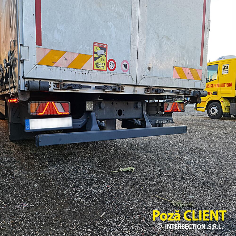 Lampa stop 450x138, 24V, LED, 6 functii, cu ceata, mers inapoi si triunghi