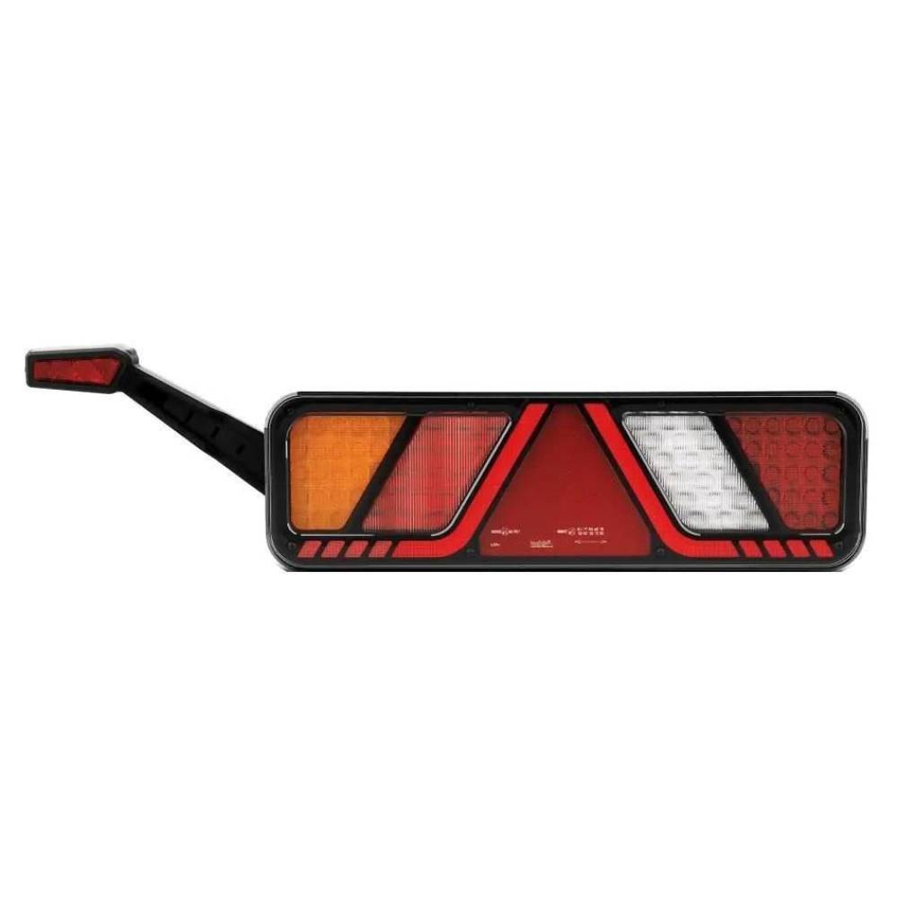 Lampa stop 450x138, 24V, LED, 6 functii, cu ceata, mers inapoi si triunghi