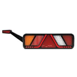 Lampa stop 450x138, 24V, LED, 6 functii, cu ceata, mers inapoi si triunghi