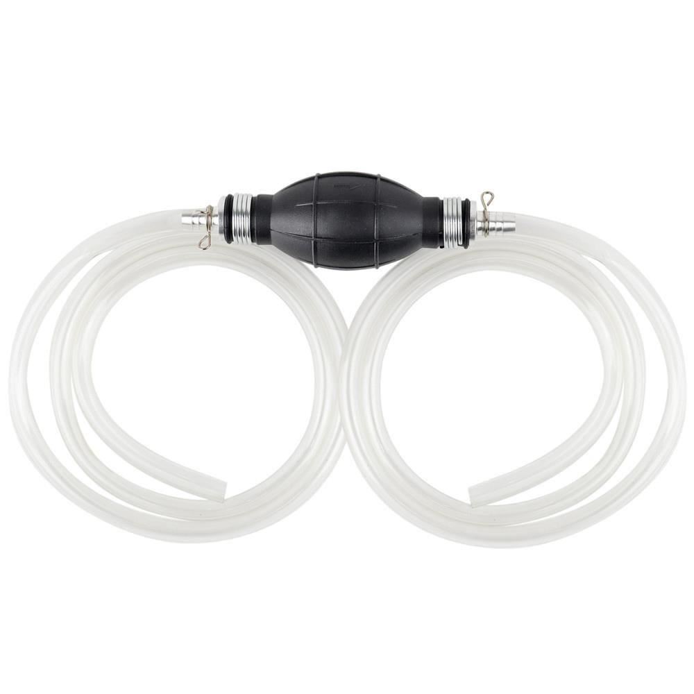 Furtun transfer lichide, combustibil 2.0m, cu pompa amorsare cauciuc, 02508 Amio