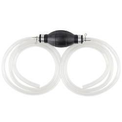 Furtun transfer lichide, combustibil 2.0m, cu pompa amorsare cauciuc, 02508 Amio