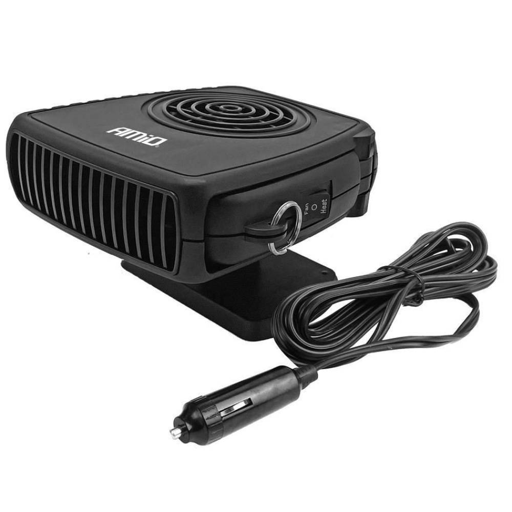 Ventilator 12V, 3 in 1, aeroterma, dezghetare parbriz 150W, 02537 Amio Ventilator 12V, 3 in 1, aeroterma, dezghetare parbriz 150W, 02537 Amio
