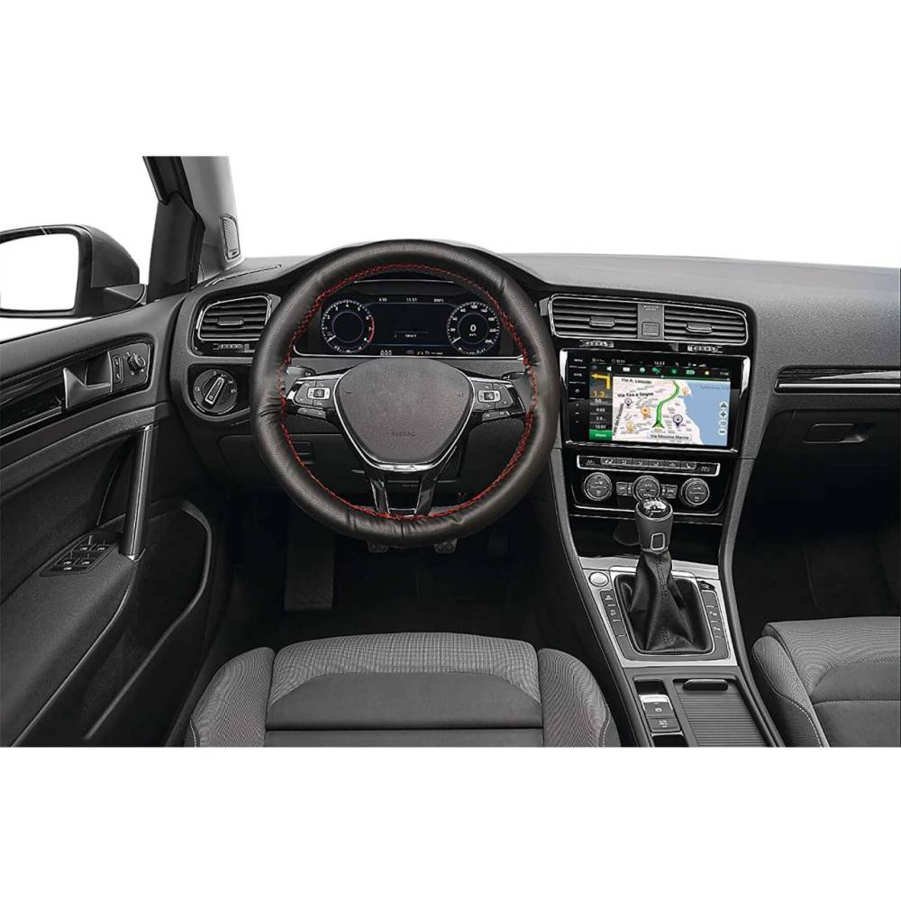 Husa volan 37-39cm, adaptabila cu ac si ata 2505WBR Car+