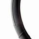 Husa volan 37-39cm, piele neagra cu cusatura rosie Genuine Leather 2505FL1 Car+