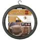 Husa volan 37-39cm, piele neagra cu cusatura rosie Genuine Leather 2505FL1 Car+