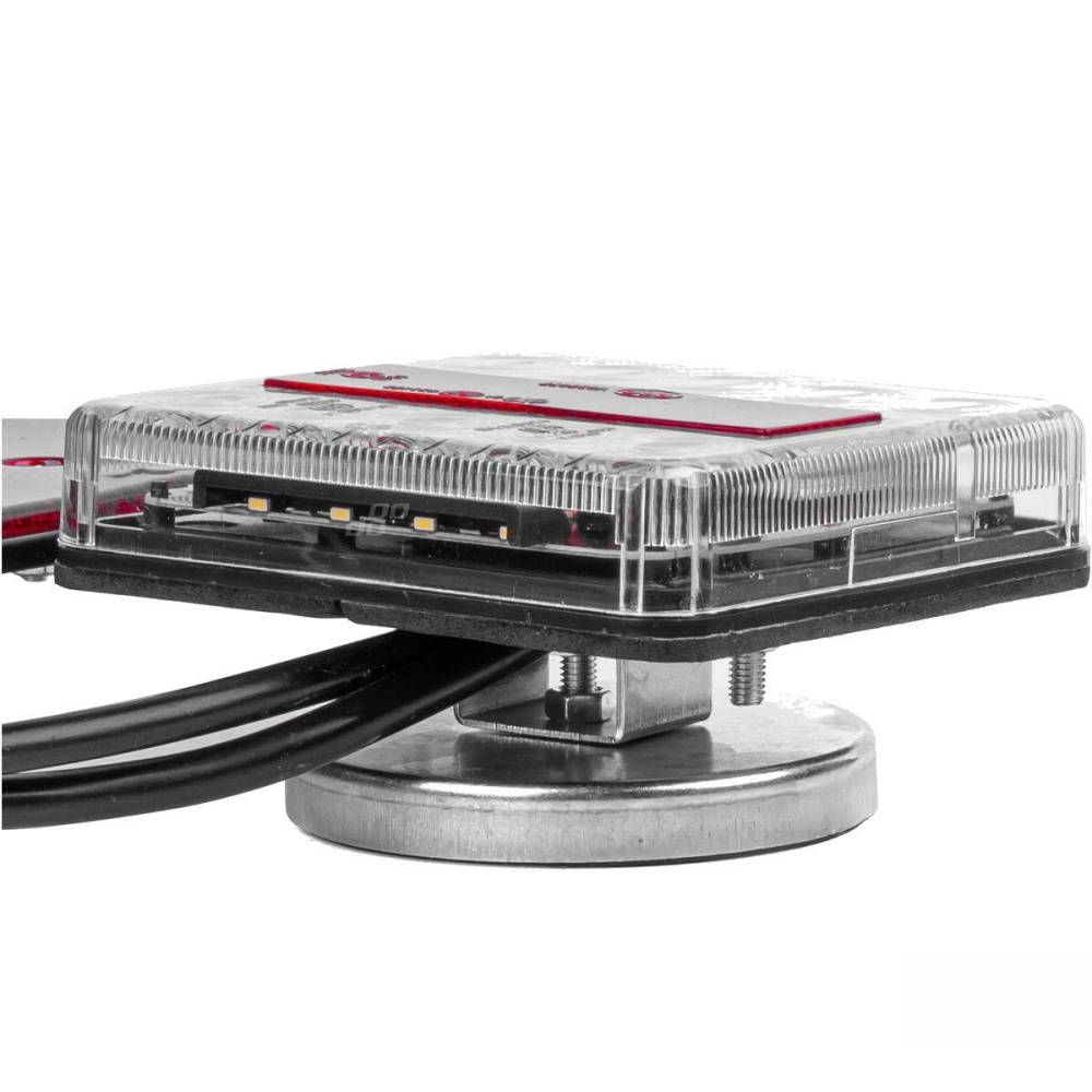 Kit lampi remorca cu magnet, cu LED, cablu 7,5m, fisa 7pini, 02140 Amio