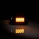Lampa gabarit 84x27, Slim, 4 LED-uri, 2 garnituri, montare bullbar, galbena, FT-073Z DARK Fristom Lampa gabarit 84x27, Slim, 4 LED-uri, 2 garnituri, montare bullbar, galbena, FT-073Z DARK Fristom