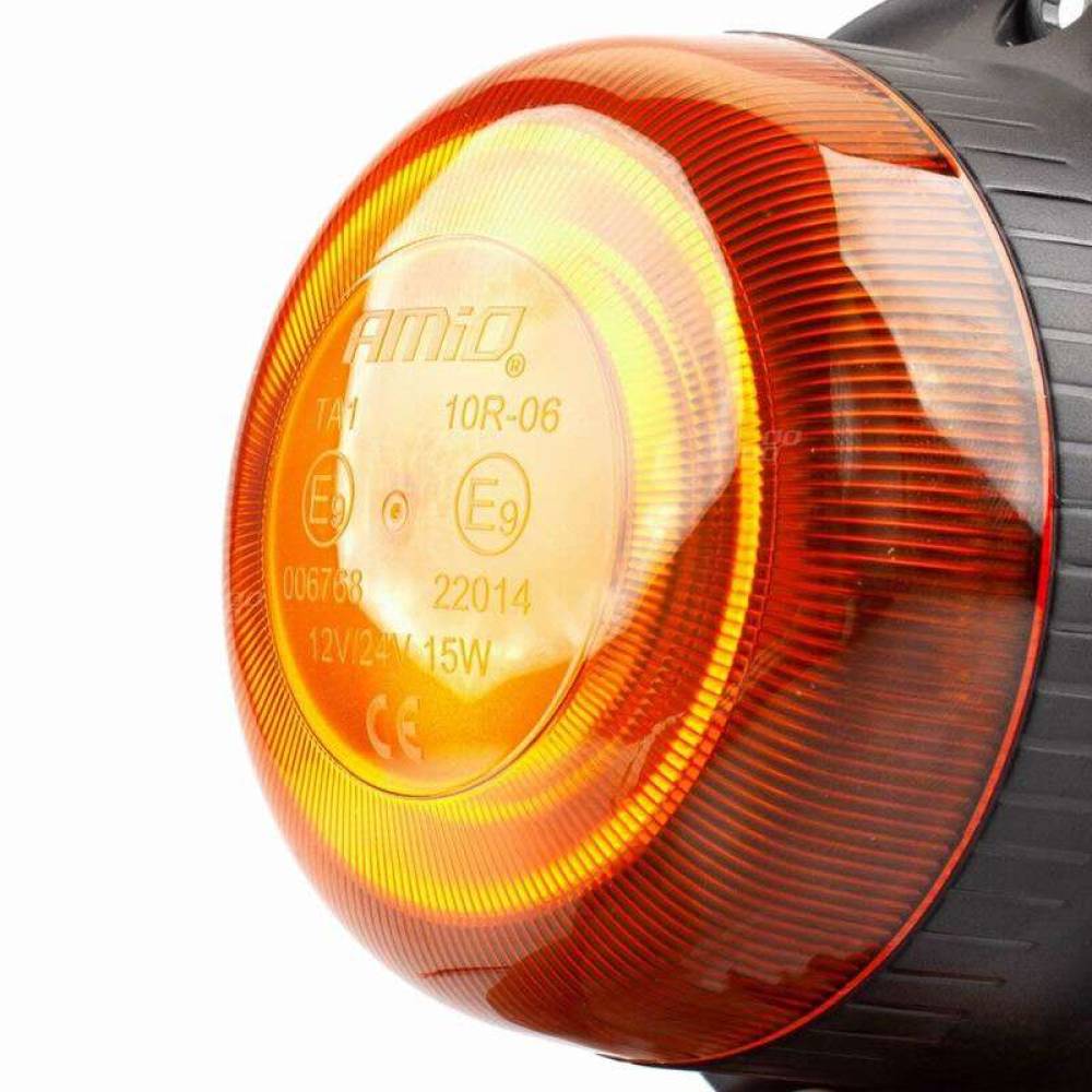 Girofar 12-24V h67, 18 LED-uri, 15W, prindere cu 3 suruburi 02927 Amio