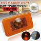 Lampa gabarit 100x53, cu 4 LED-uri, incastrabila cu mufa, Volvo FM FH, Scania, Renault L2122 TruckLed